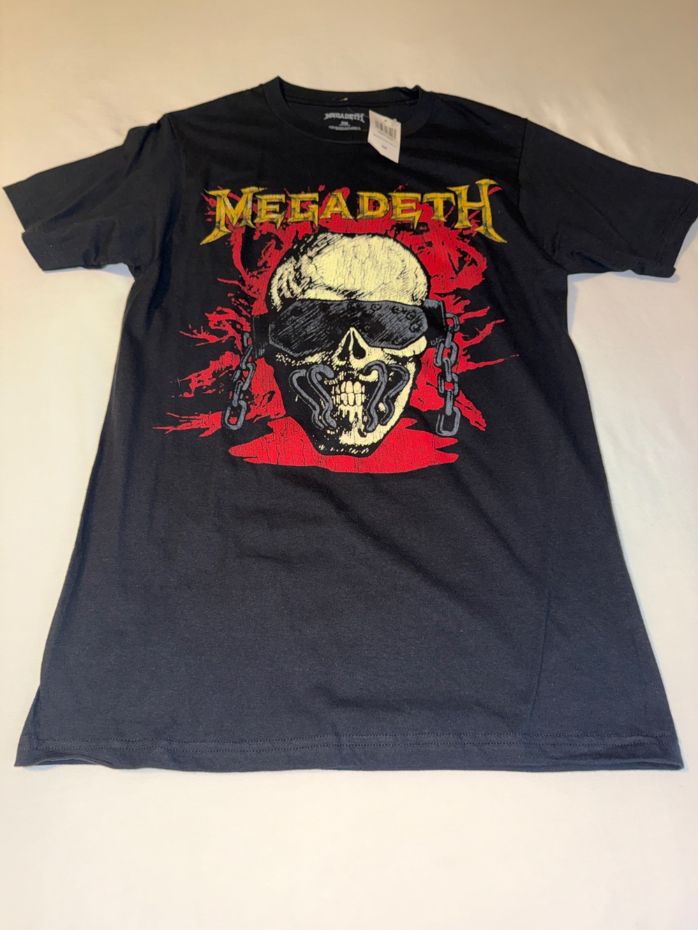 Megadeth Tee, Size S, NWT